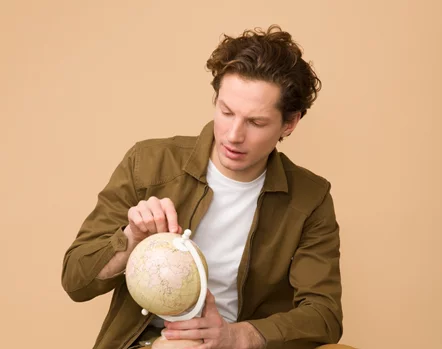 Look At The Globe